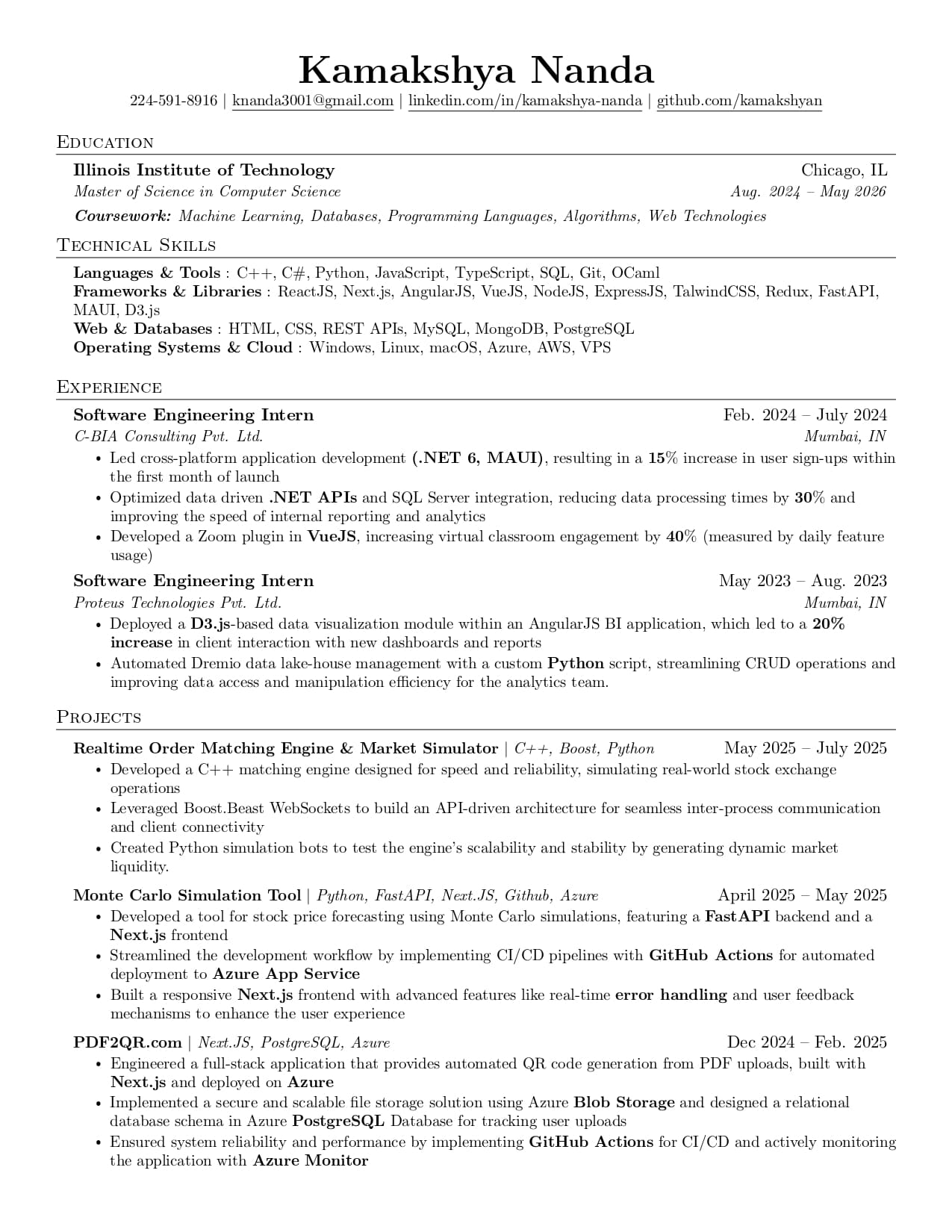 Resume 2024