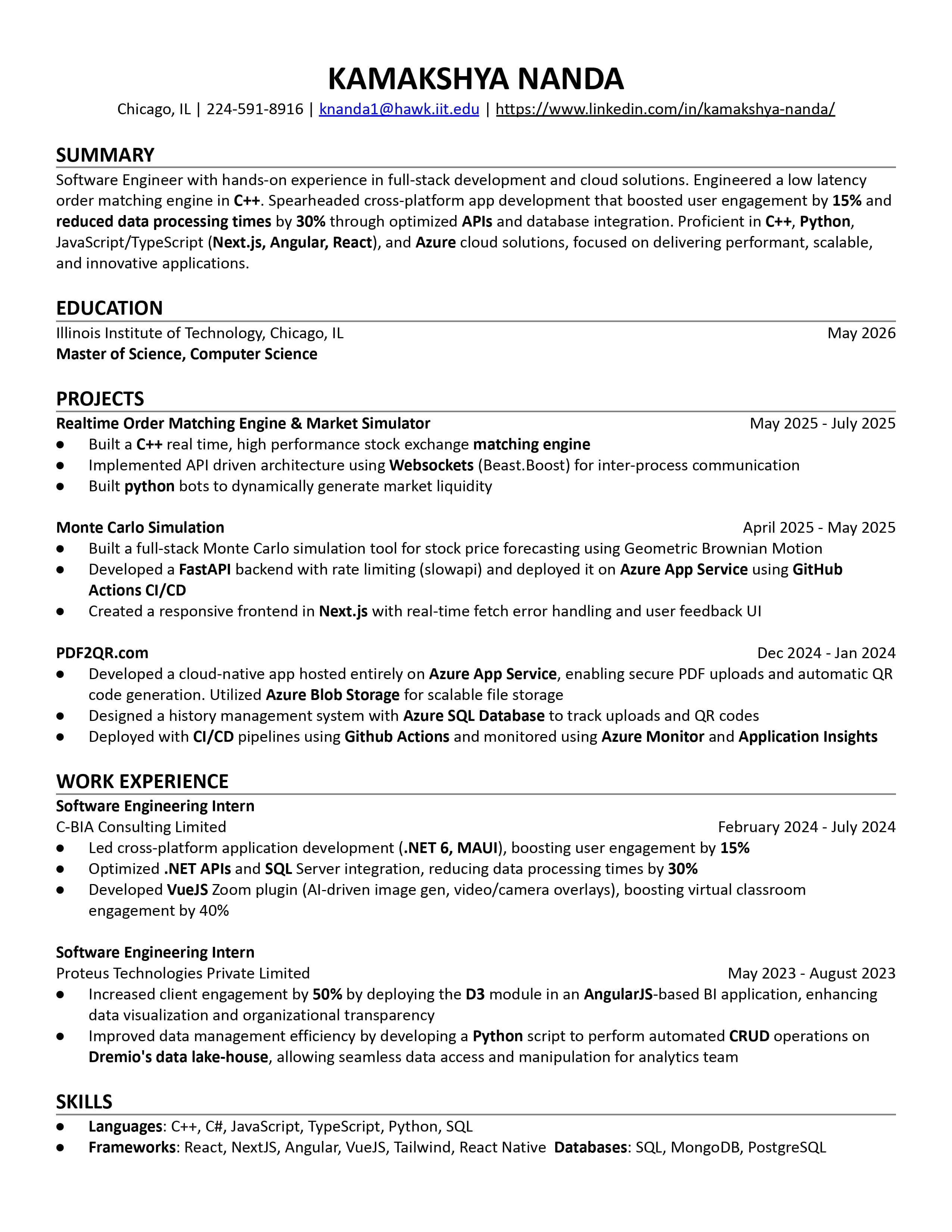 Resume 2024